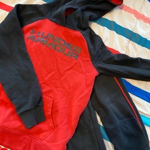 Boys size 7 Under Armour Set